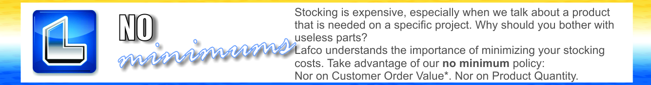 Lafco - No minimum policy